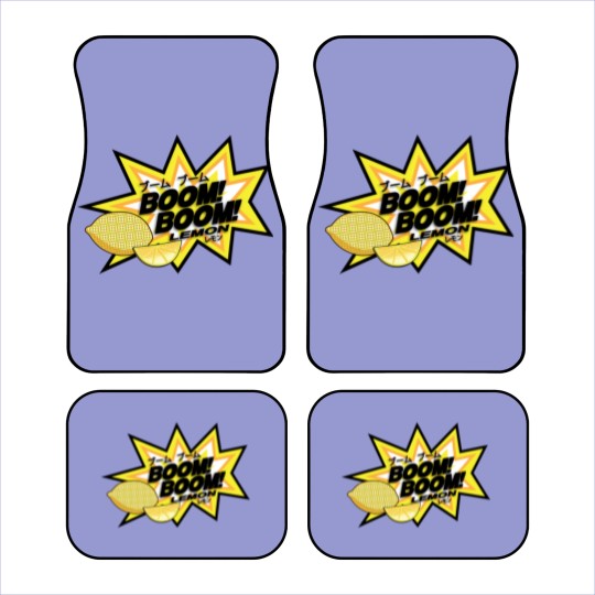 Discover Boom Boom Lemon - Boom Boom Lemon - Car Mats