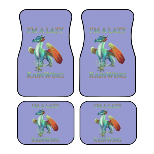 Discover I m A Lazy Rainwing Dragons Retro Wings Of Fire Car Mats