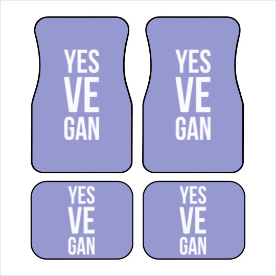 Discover Vegan Veganism Car Mats