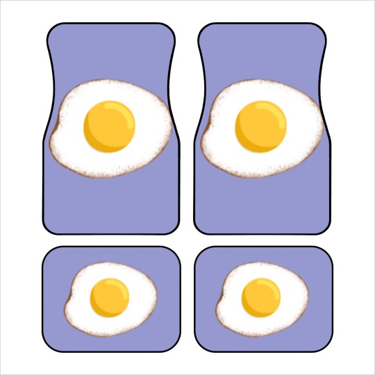 Discover Sunny Side Up Egg - Sunny Side Up Egg - Car Mats