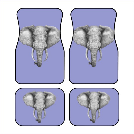 Discover Elephant - Elephant - Car Mats