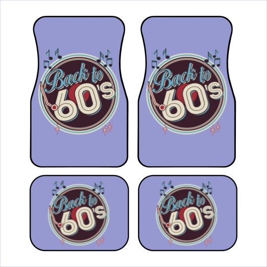 Discover Back to 60's Design - 60s Style - Car Mats