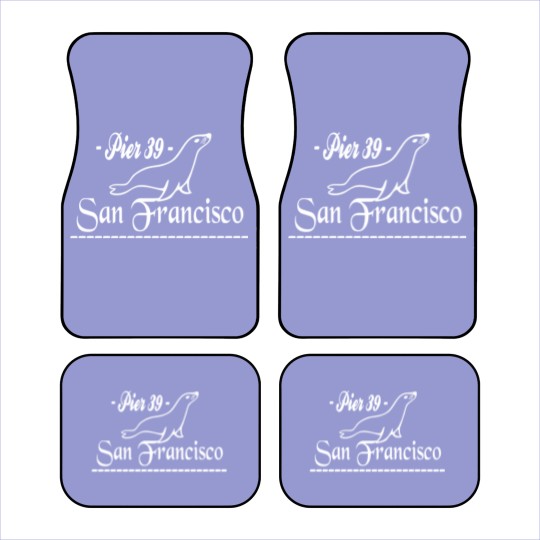 Discover PIER 39 Sea Lion Art Car Mats