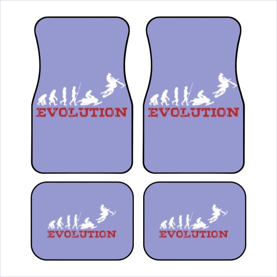 Discover Extreme Snowbike Evolution Snow Bike Sports Gift - Biking - Car Mats