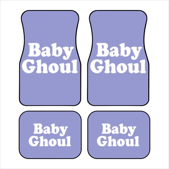 Discover Baby Ghoul - Cooper Font - Car Mats