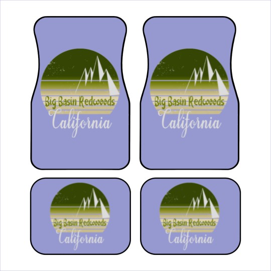 Discover Big Basin Redwoods California Car Mats