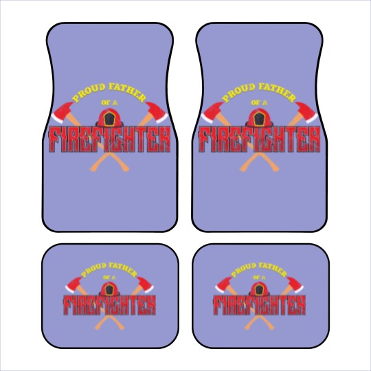 Discover Proud Parent Of A Firefighter Car Mats