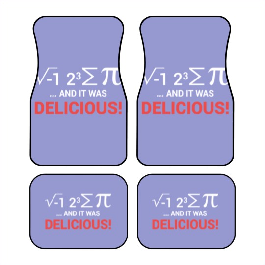 Discover I Ate Some Pie Math - Math - Car Mats