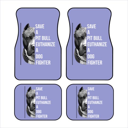 Discover save a pitbull euthanize a dog fighter pitbull Car Mats