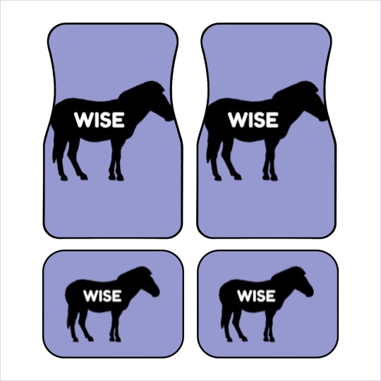 Discover Wise Ass Funny Donkey Funny Car Mats