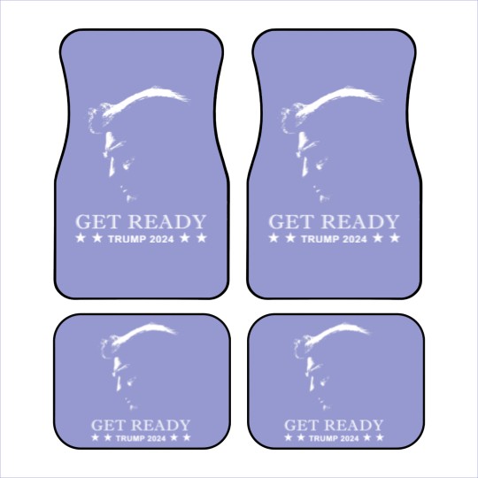 Discover Get Ready: USA Donald Trump 2024 Presidential Election - Trump 2024 - Car Mats