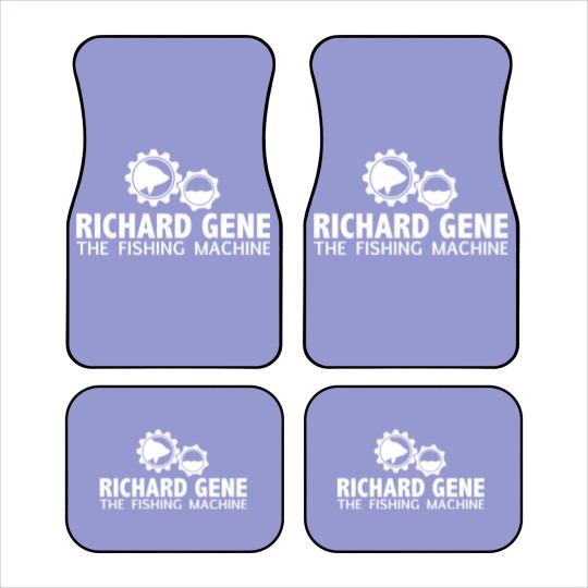 Discover richard gene the fishing machine Car Mats