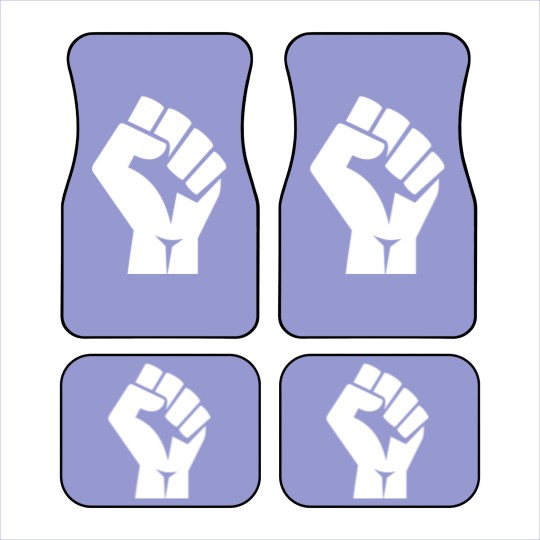 Discover Black Power Fist, black lives matter, civil rights - Black Power Fist - Car Mats