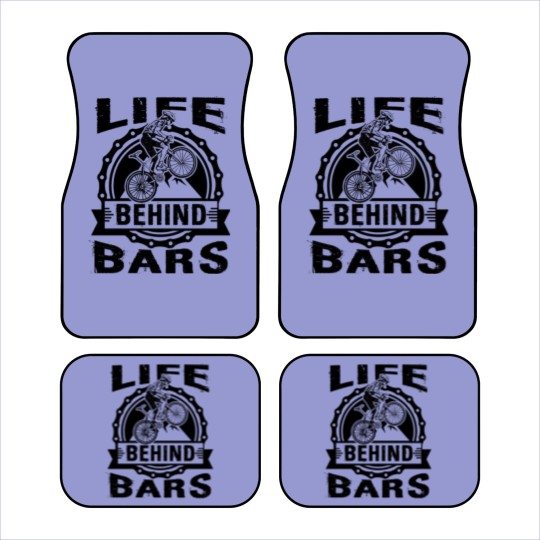 Discover Life Behind Bars Funny Cycling Bicycle Car Mats