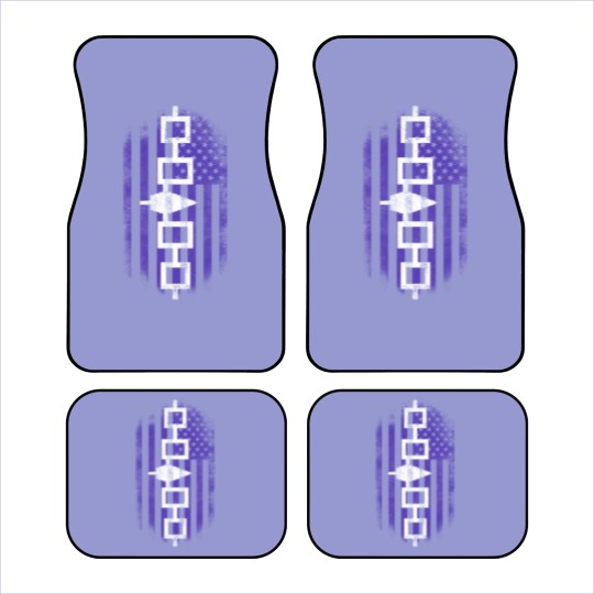 Discover Iroquois American Flag Iroquois and USA Design Car Mats