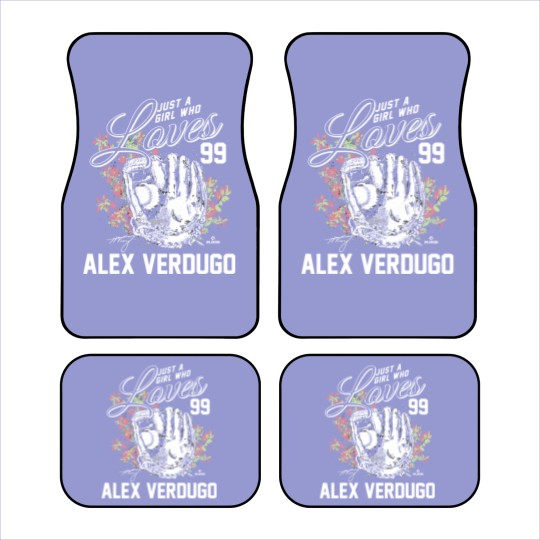 Discover Just A Girl Who Loves Alex Verdugo Car Mats
