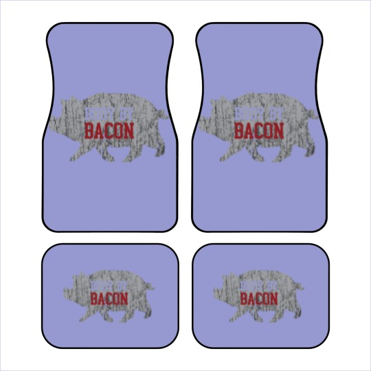 Discover Body by Bacon Car Mats Low Carb High Fat Ketogenic Di Car Mats