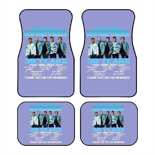Discover NKOT Block Signture The Memories The MixTape Tour 2022 Car Mats