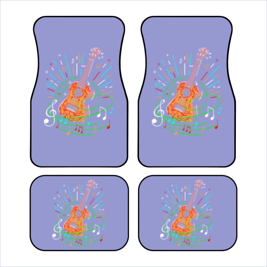 Discover Funny Gift For Family Members Acoustic Guitar Themed Guitar Lovers Guitar Themed Gifts For Men And Women Car Mats