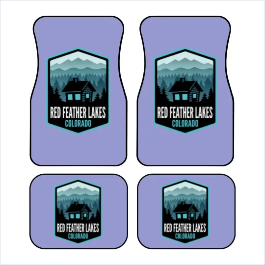Discover Red Feather Lakes Colorado - Car Mats