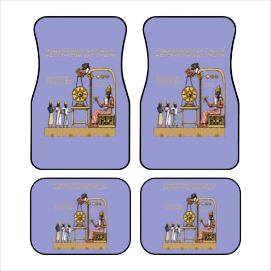 Discover Anunnaki Tablets Car Mats
