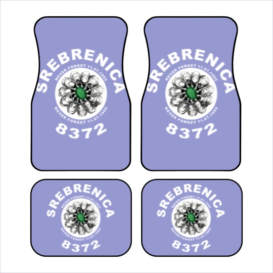 Discover Remembering Srebrenica 8372 Car Mats