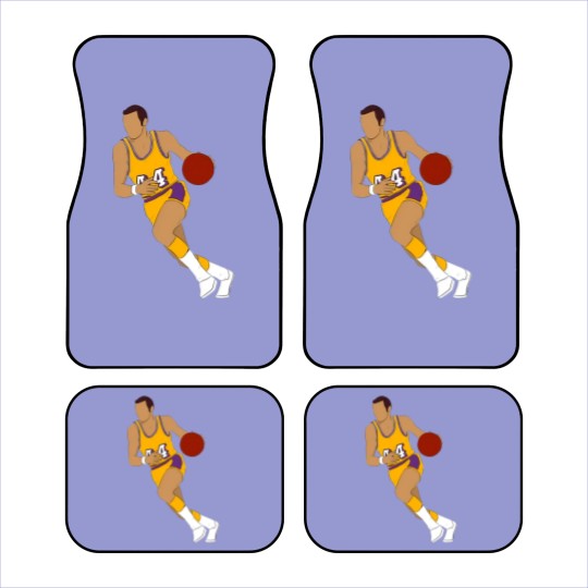 Discover The Logo - Jerry West - Car Mats