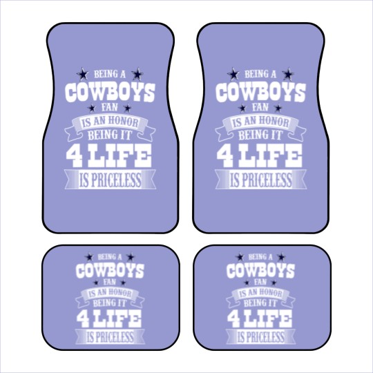 Discover Fathers Day Gift cowboy flag Football dallas fans Car Mats