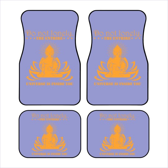 Discover Meditate Buddha Car Mats Car Mats
