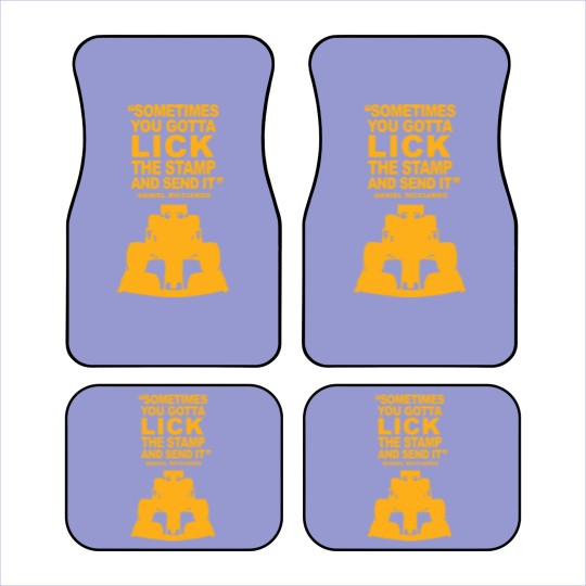 Discover Daniel Ricciardo legendary quote Car Mats