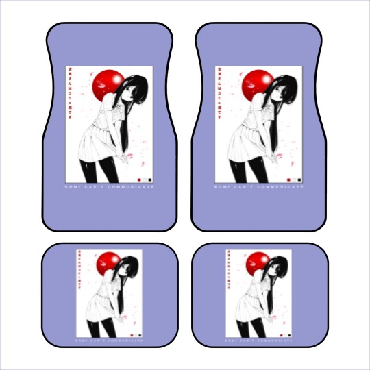 Discover Komi Can't Communciate - Car Mats - Anime Car Mats - Komi Cant Communicate - Car Mats - Anime Car Mats