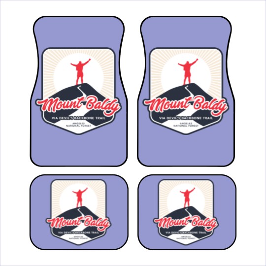 Discover Mount Baldy via Devil's Backbone Trail Car Mats