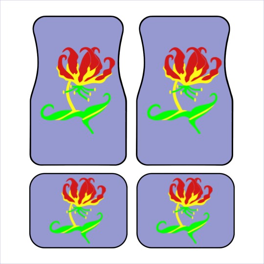Discover Flame Lily, Zimbabwe Car Mats