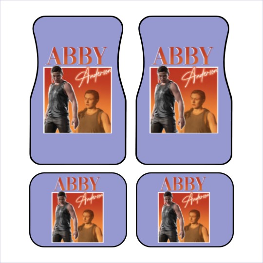 Discover Abby Anderson Retro Car Mats
