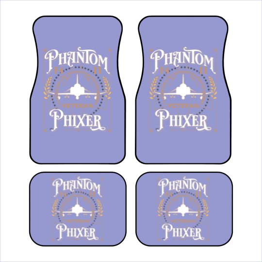 Discover Phantom Phixer F-4 Phantom II Aircraft Maintainer Car Mats