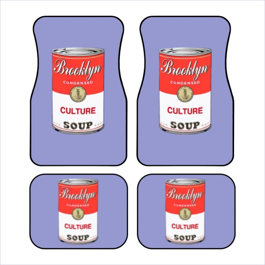 Discover Brooklyn Soup Can - Streetwear - Car Mats