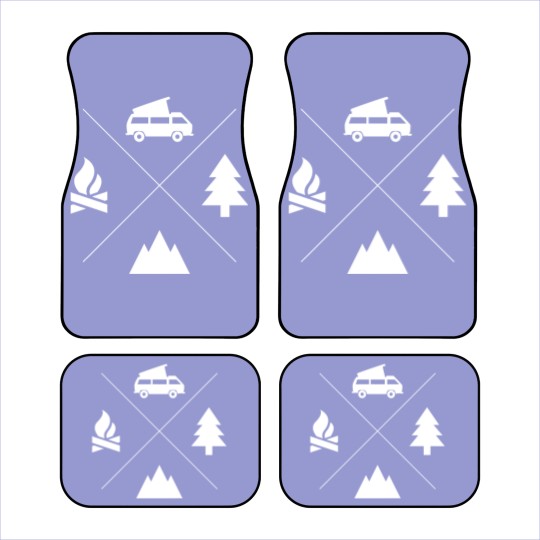 Discover Vanagon Four Elements White Logo Car Mats Car Mats