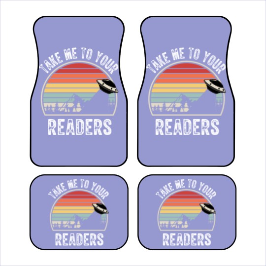 Discover Take Me To Your Readers English Teacher Car Mats