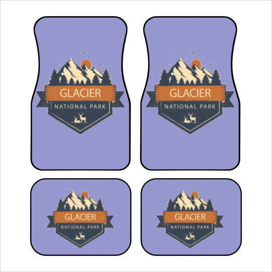 Discover Glacier National Park - Glacier National Park - Car Mats