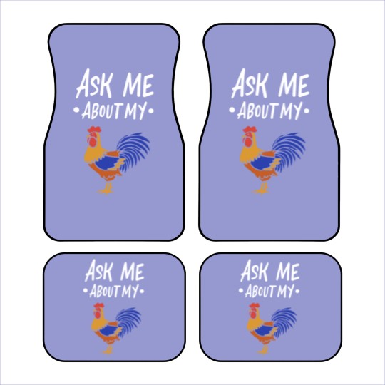 Discover Ask Me About My Cock Car Mats