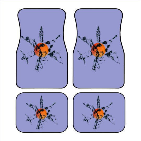 Discover World Monuments Ink - World - Car Mats