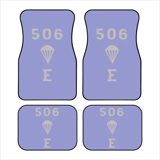 Discover WW2 506 pir Easy Company Flag - 506 Pir Easy Company - Car Mats