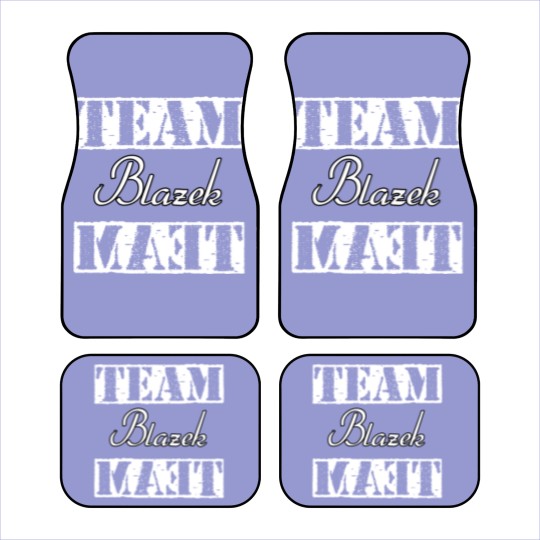 Discover Team Blazek Car Mats