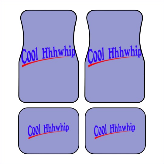 Discover Cool wHip Car Mats