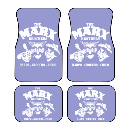 Discover The Marx Brothers fan - Harpo, Grouchom, Chico Car Mats