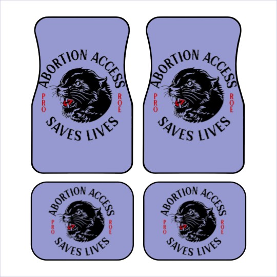 Discover Abortion Access Saves Lives Car Mats, Pro Choice Car Mats, Reproductive Rights Car Mats