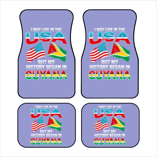 Discover Guyana Design for proud guyanese Car Mats