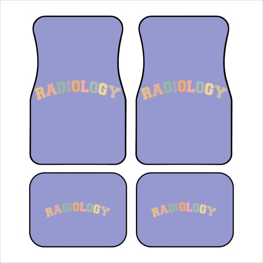 Discover Radiology Radiology Tech Love Radiologist Rad Car Mats