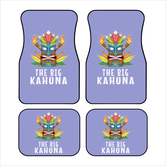 Discover Awesome The Big Kahuna Tiki Gift Print Hawaiian Car Mats