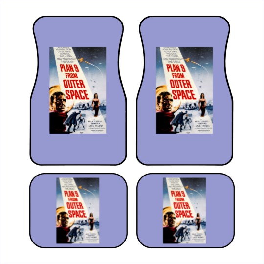 Discover Plan 9 From Outer Space, Retro Space Movie Poster Art Car Mats,  Cult Classic Car Mats,  Sci-Fi Art, Vintage   Graphic Car Mats, Horror Movie Print